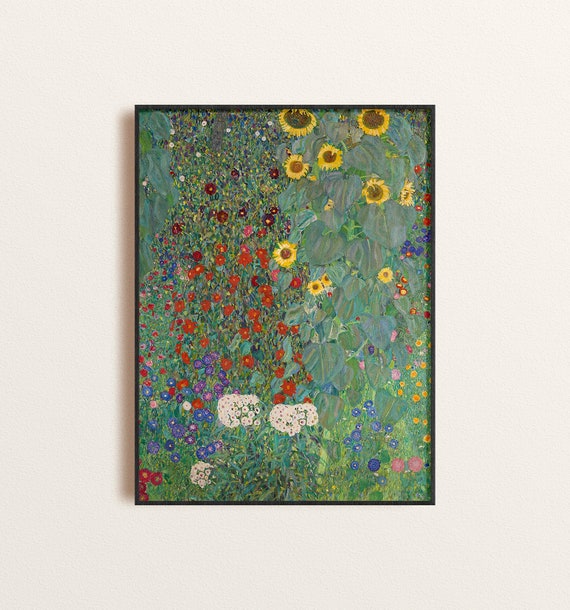 グスタフ・クリムトの花園ポスター - Etsy 日本