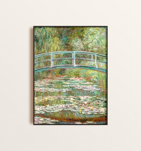 モネ　MONET 睡蓮　アート　ポスター　リトグラフ　絵画　印象派　額入り Amazon.co.jp: 絵画 版画 モネ 額付き 『睡蓮1』 リトグラフ