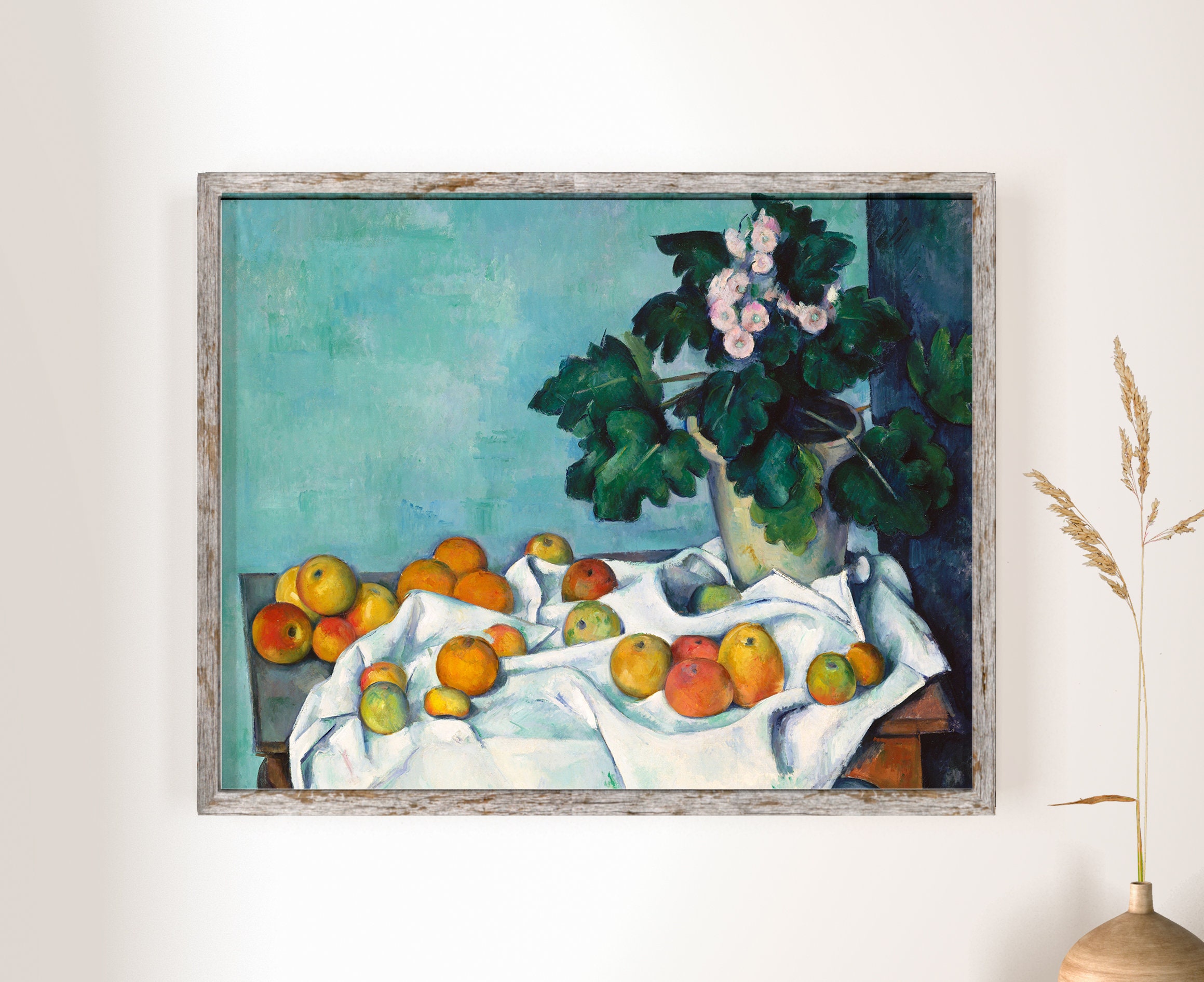 ポール・セザンヌの「りんご」静物画 - Etsy 日本
