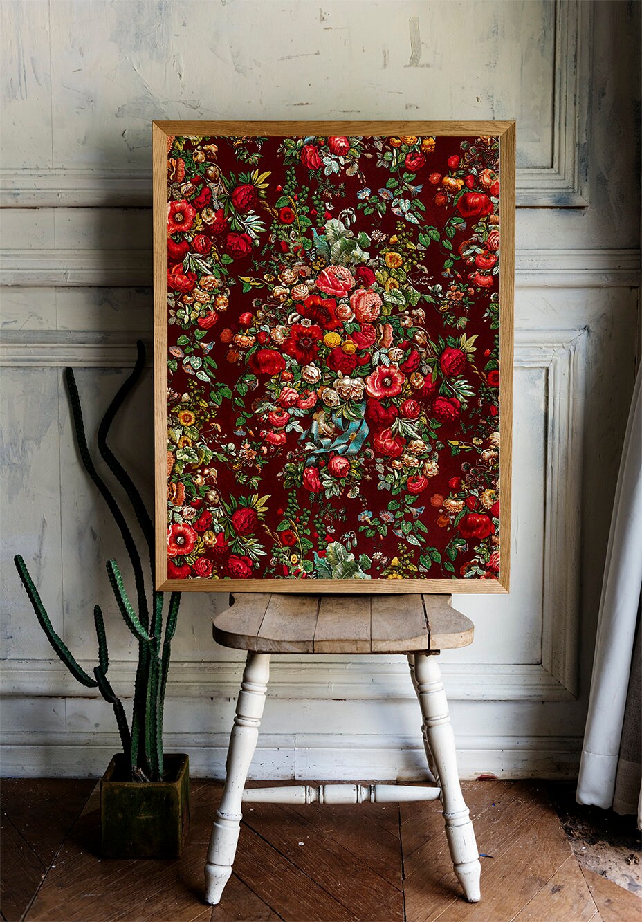 絵画 Ruby-red Flowers il_fullxfull.2862822823_pnl6.jpg