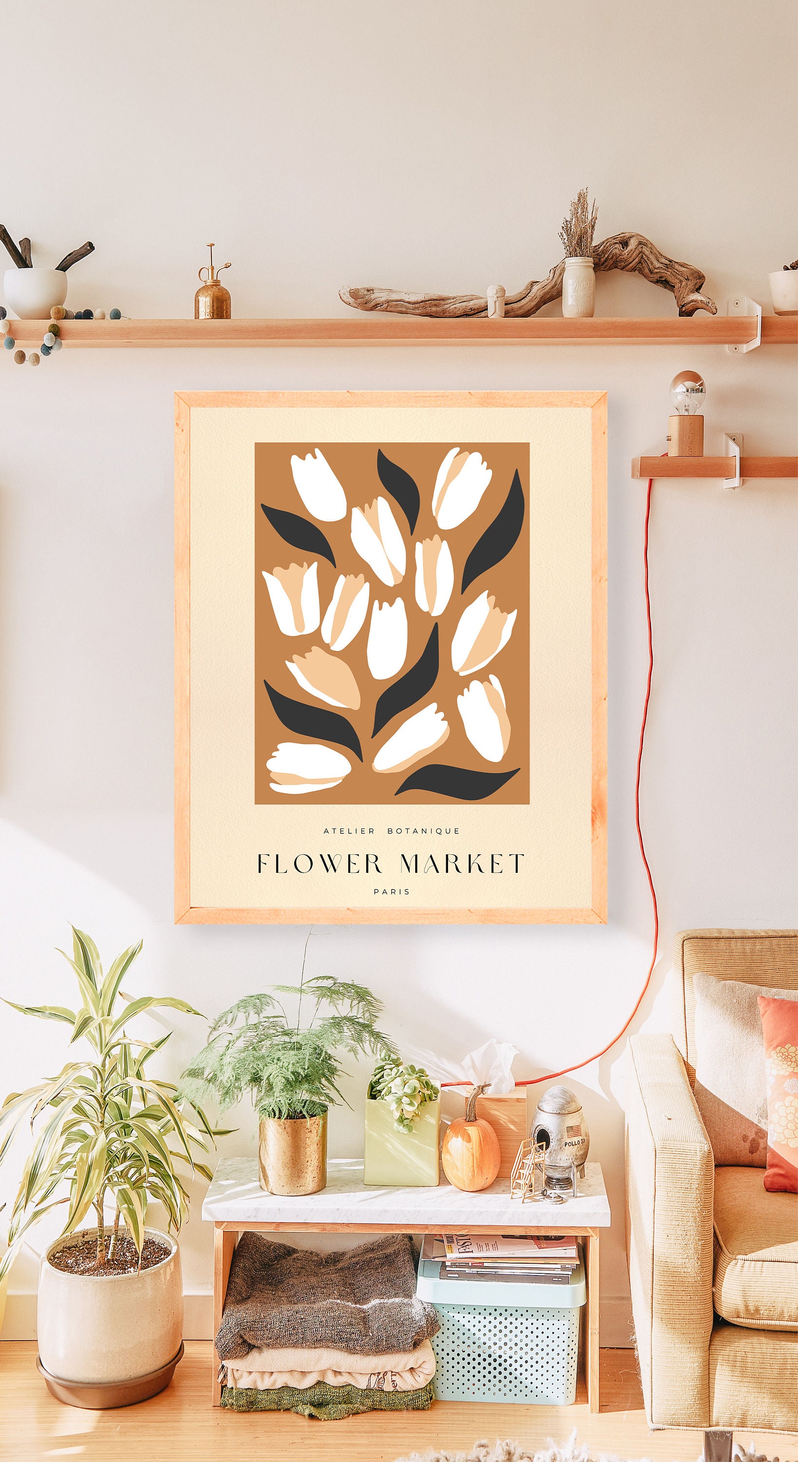 Flower Market Print Botanical Printable Matisse Art Poster - Etsy
