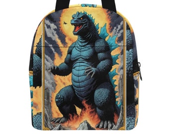 Borsa per il pranzo Godzilla Gojira Kaiju