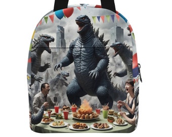 Godzilla Lunch Bag Gojira Kaiju