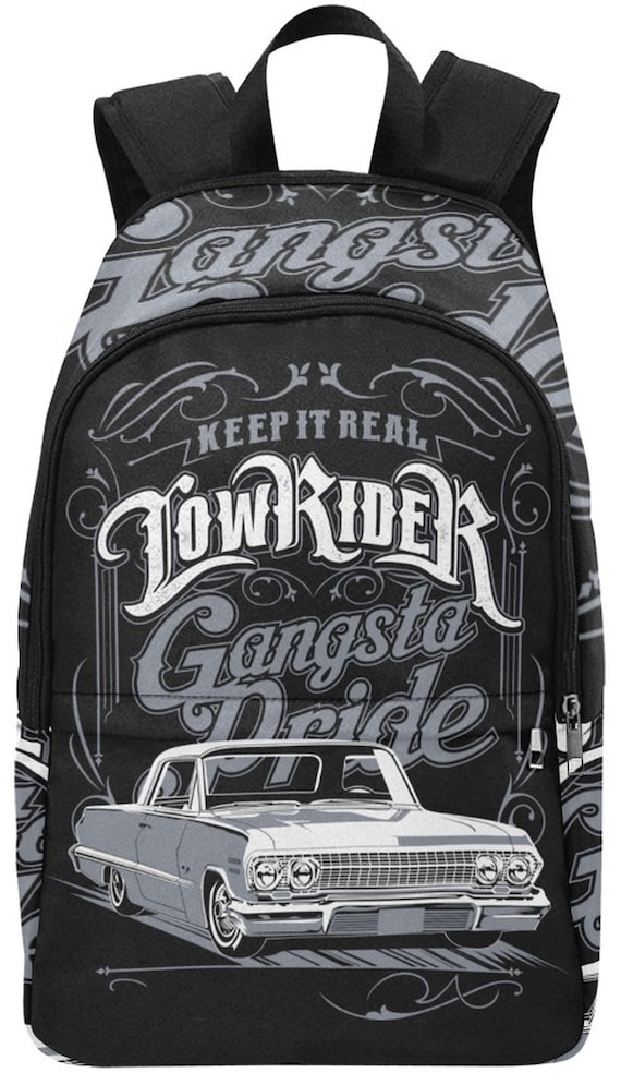 low rider backpack black