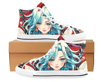 Vancouver High Top Canvas Women's Japan Manga