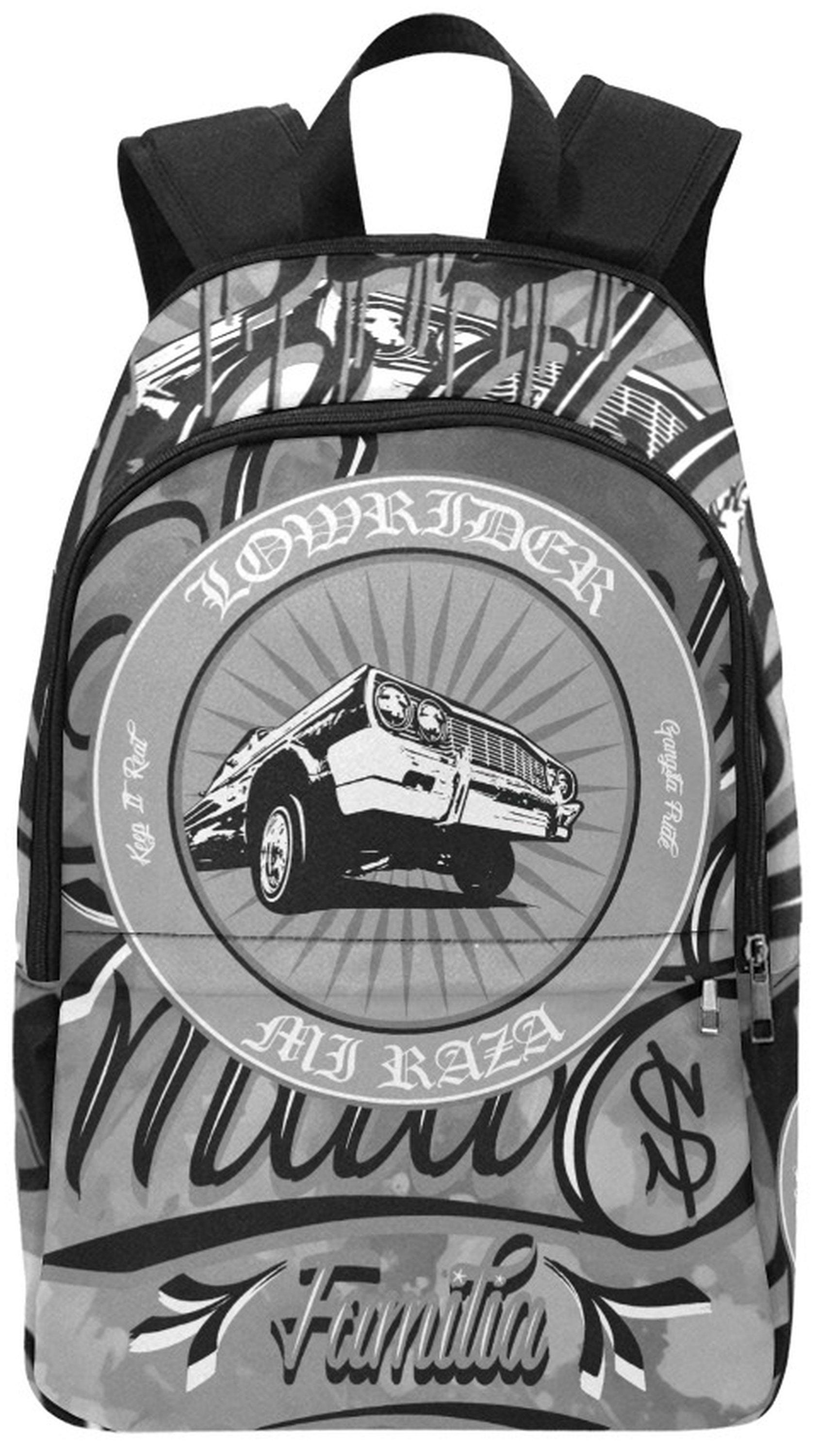 low rider backpack black