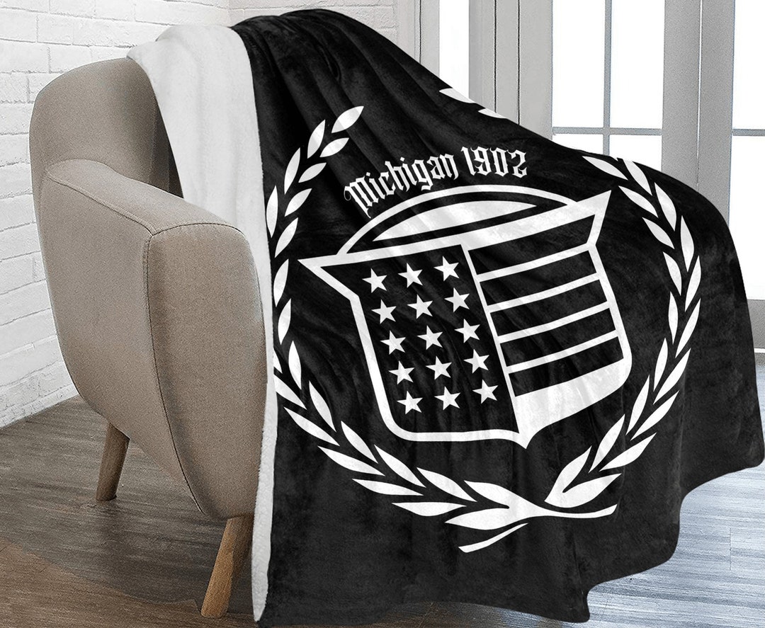 Cadillac Blanket Blankets Chicago Illinois Quilt Throws Etsy