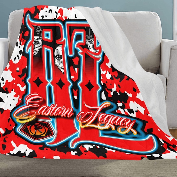 Fleece Gangsta Blanket Etsy