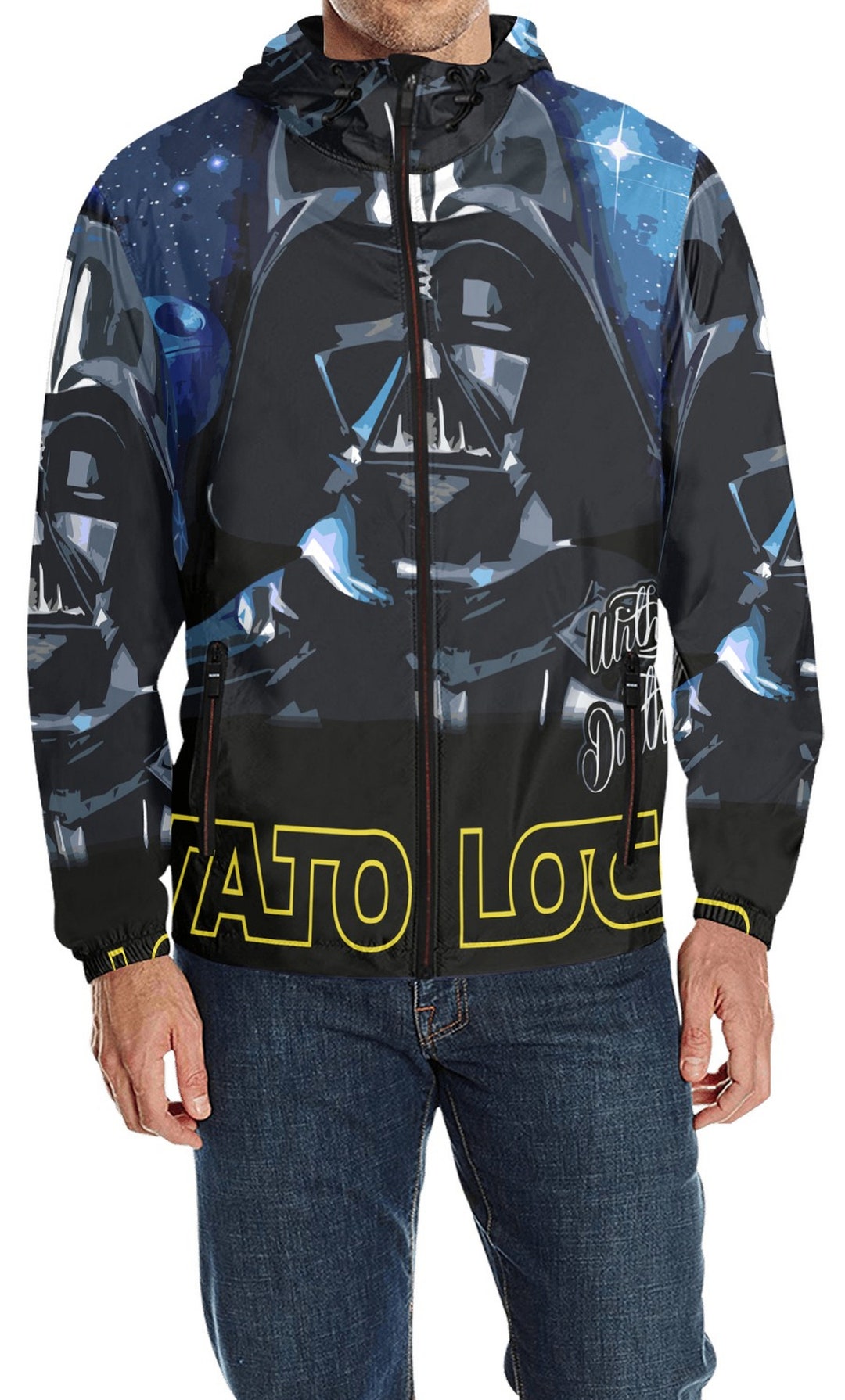 Vato Loco Windbreaker Gangster Gangsters Chicano Cholo Gangsta Darth