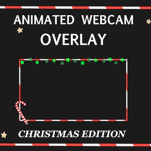 Twitch Christmas Animated Camera Overlay V1