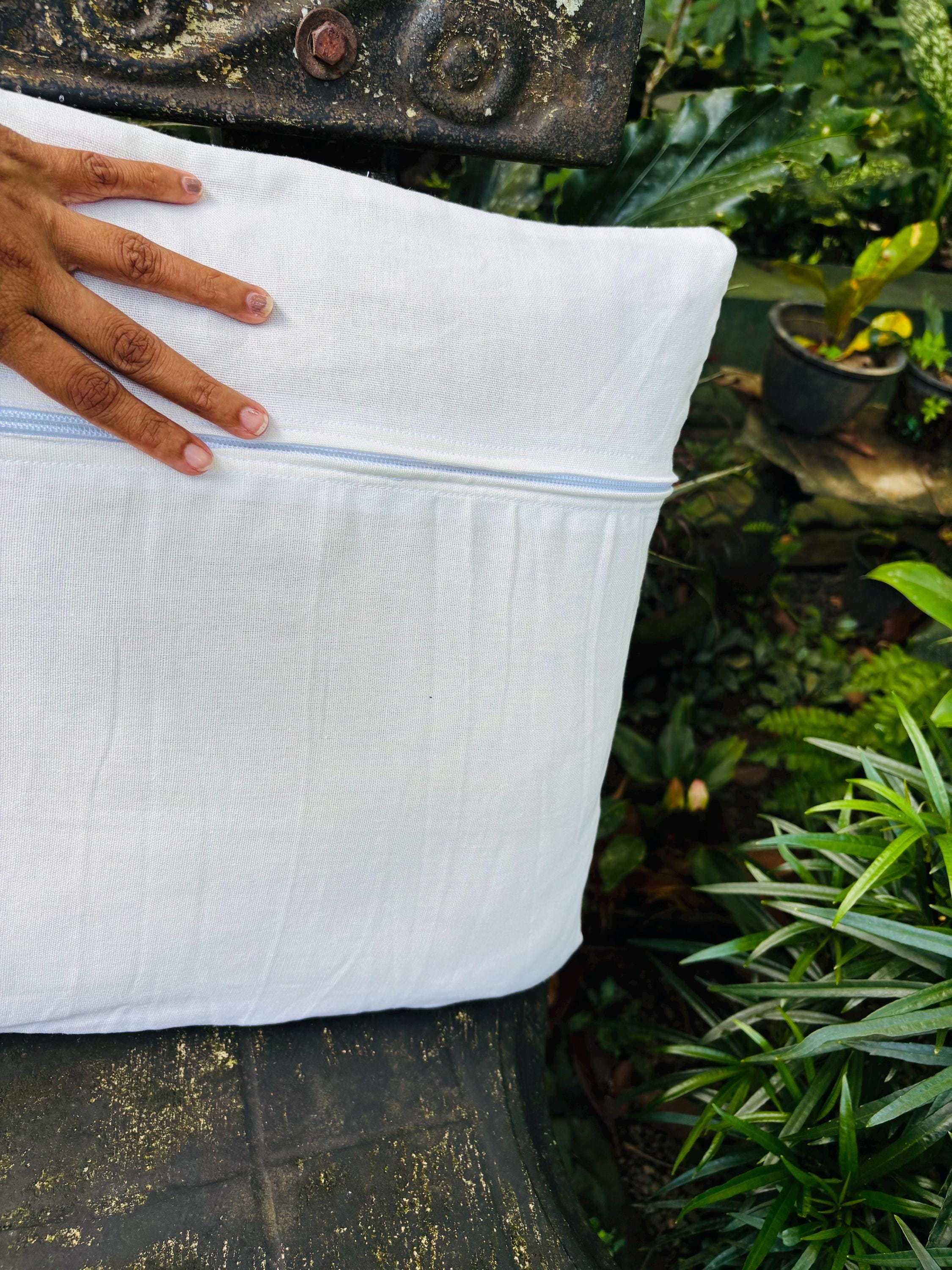 Black Soof Hand Embroidered Cushion Cover