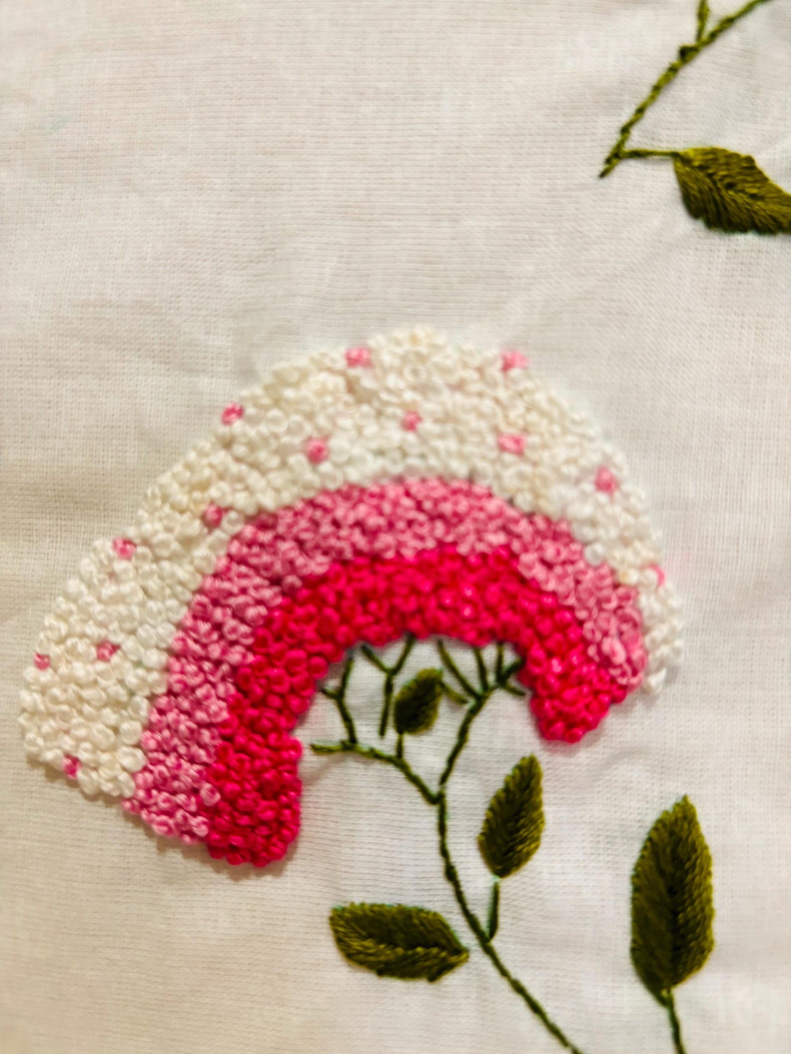 Teinted Hand-Embroidered Decorative Pillow Covers For Home Decor photo