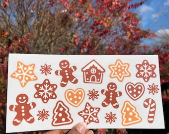 Gingerbread UV DTF WRAP