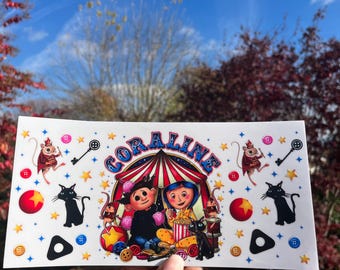 Coraline Circus UV DTF WRAP