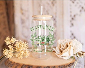 Plataholic Social Club UV DTF WRAP, Libby 16OZ Wrap