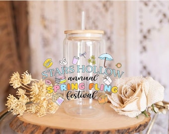Starshollow UV DTF WRAP, 16oz Wrap, Spring Fling festival