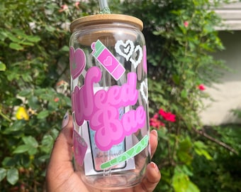 Weed Bae Libbey Cup || 16oz || high and pretty