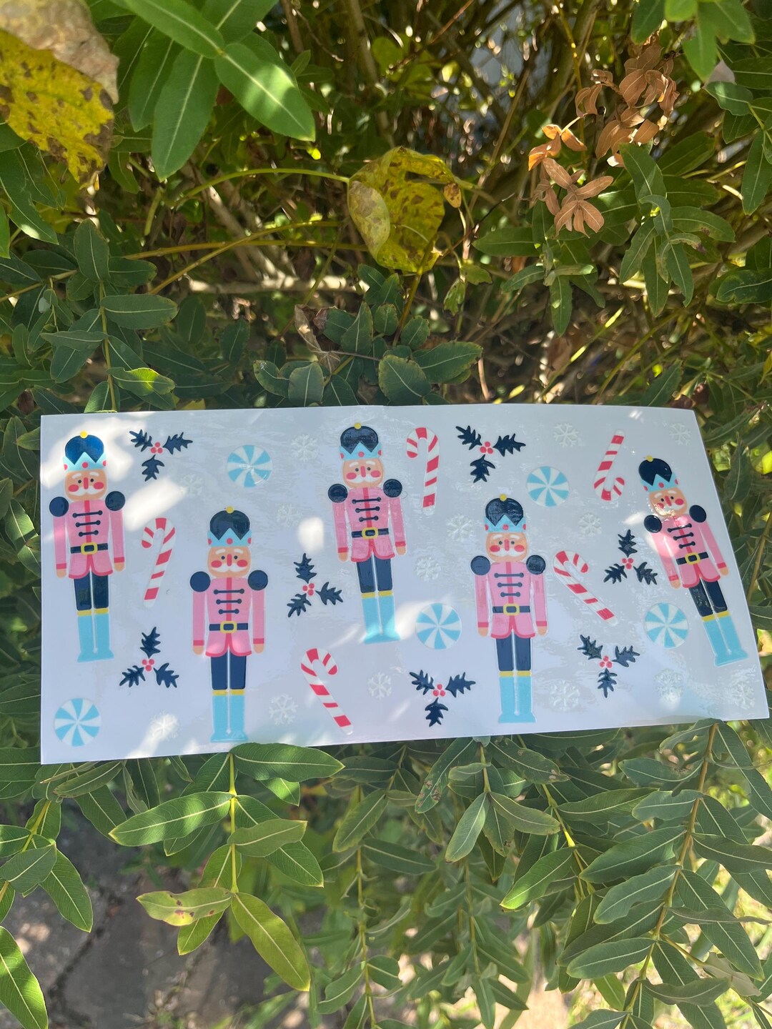 Pink Parade Nutcracker | Uv DTF WRAP - Etsy
