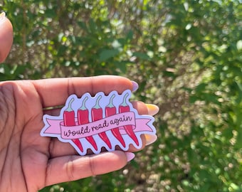 Five Chili Pepper Emojis • Spicy Romance Sticker