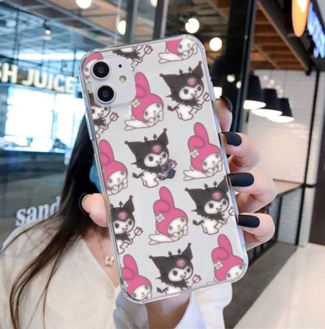 Kuromi Phone Case For Variety Of iPhone Protective Cute Etsy