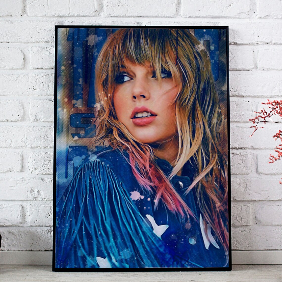 Taylor Swift Poster Wall Art Prints Art painting Home Etsy