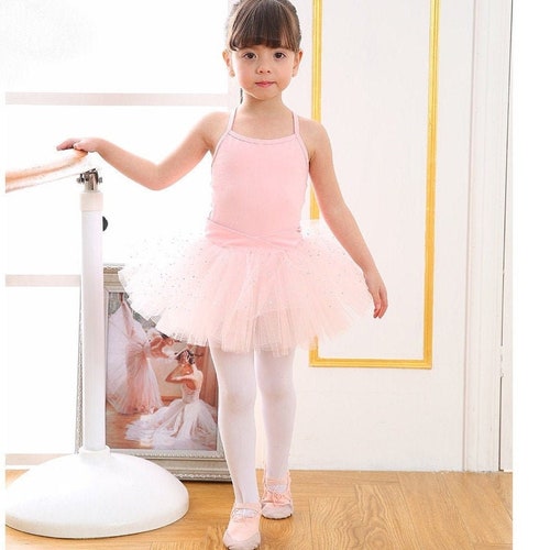 Toddler Ballerina Dance Leotard Tutu Dress in Pink / - Etsy Sweden