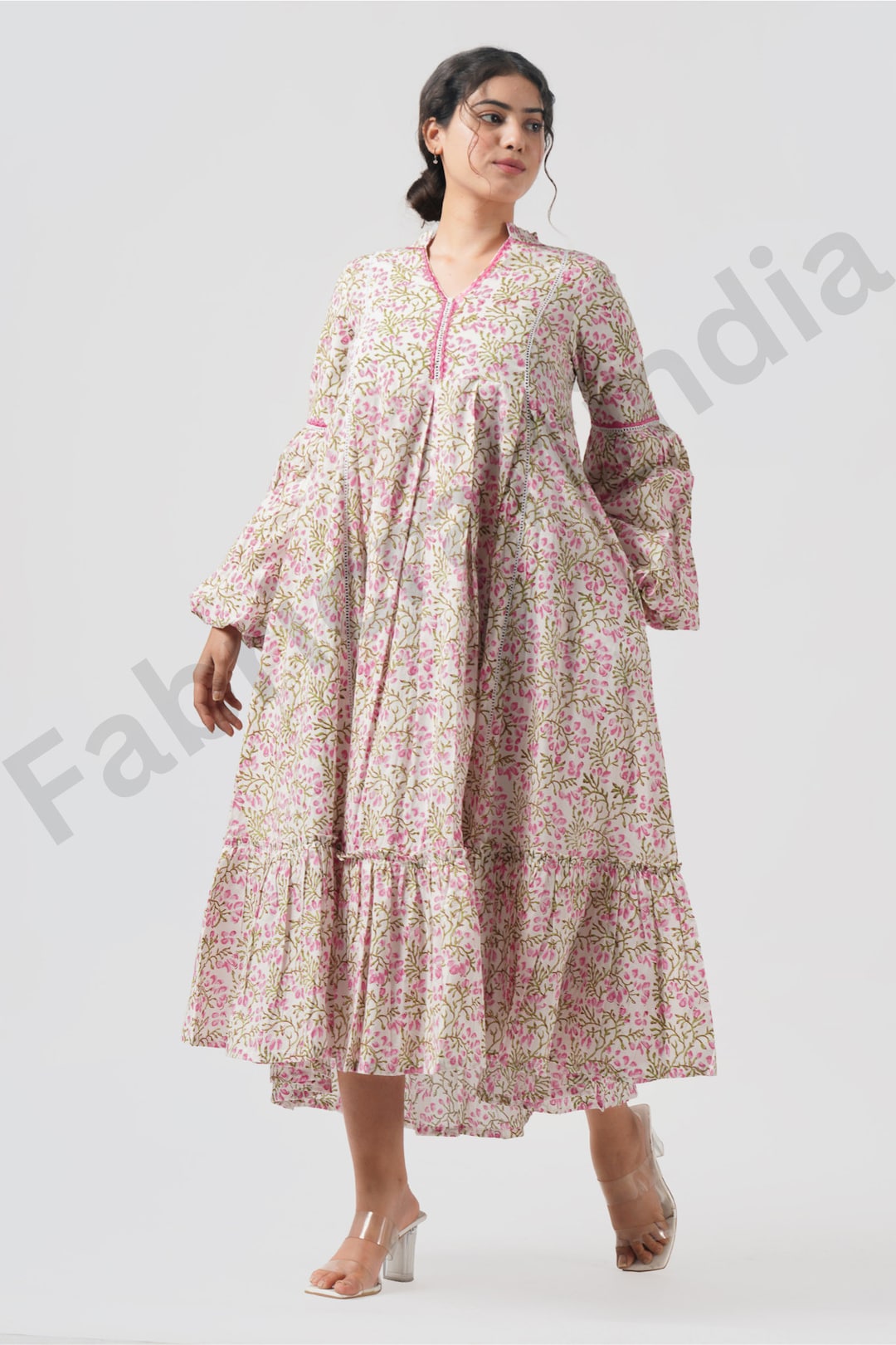 Saddler Dress Taffy Pink main image 0