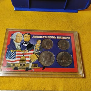 America's 200th Birthday Coin Set