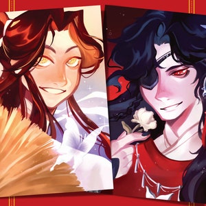 TGCF Hualian | MXTX Heaven Official&#39;s Blessing Art Prints