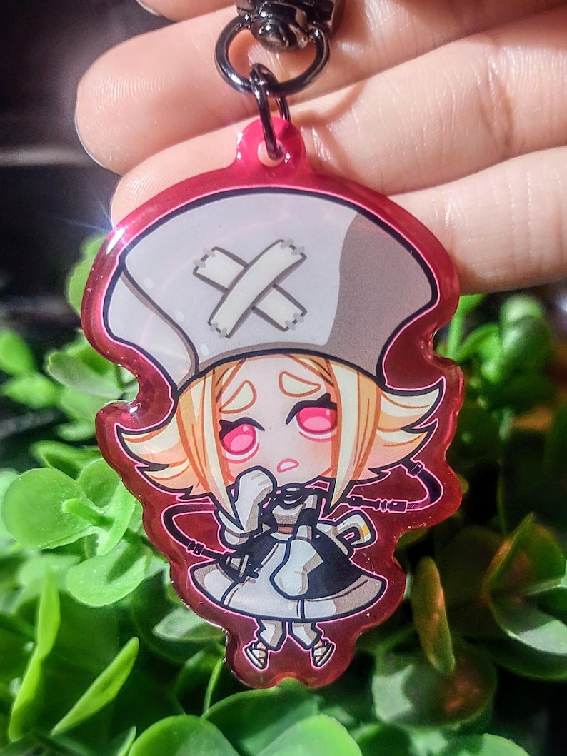GACHI-prullenbakbedels | Epoxy-acrylsleutelhangerhangers Medic