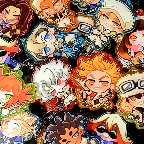 GACHI Trash Charms | Epoxy Acrylic Keychain Charms