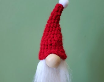 Crochet Gnome Wine Bottle Topper l Handmade, Gift Idea, Gnome Accessories