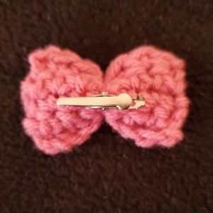 Crochet Bows and Bowties for Guinea Pigs, Bunnies, Cats, Hamsters, Chinchillas, & Other Small Pets I Small Handmade Accessories for Pets image 7