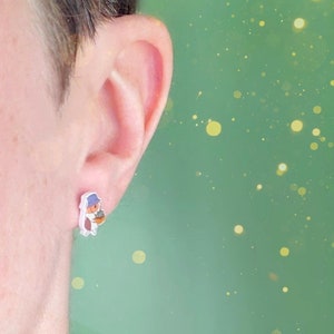 Boucles d'oreilles cochon d'Inde et hamster I Cadeau d'anniversaire, Fête des Mères, Remise des diplômes, Noël