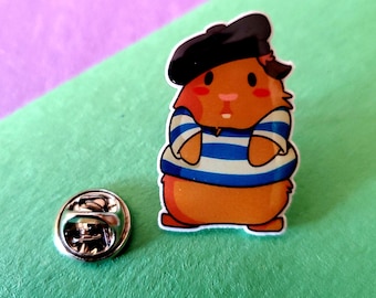 Guinea Pig and Hamster Lapel Pins in Multiple Styles!