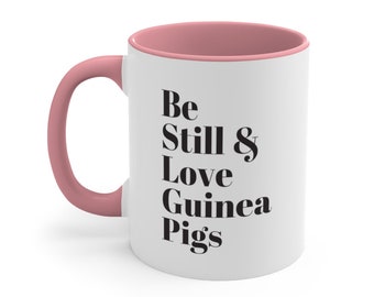 Guinea Pig Mug in Multiple Colors I Guinea Pig Cavy Piggy Coffee Tea Mug Gift