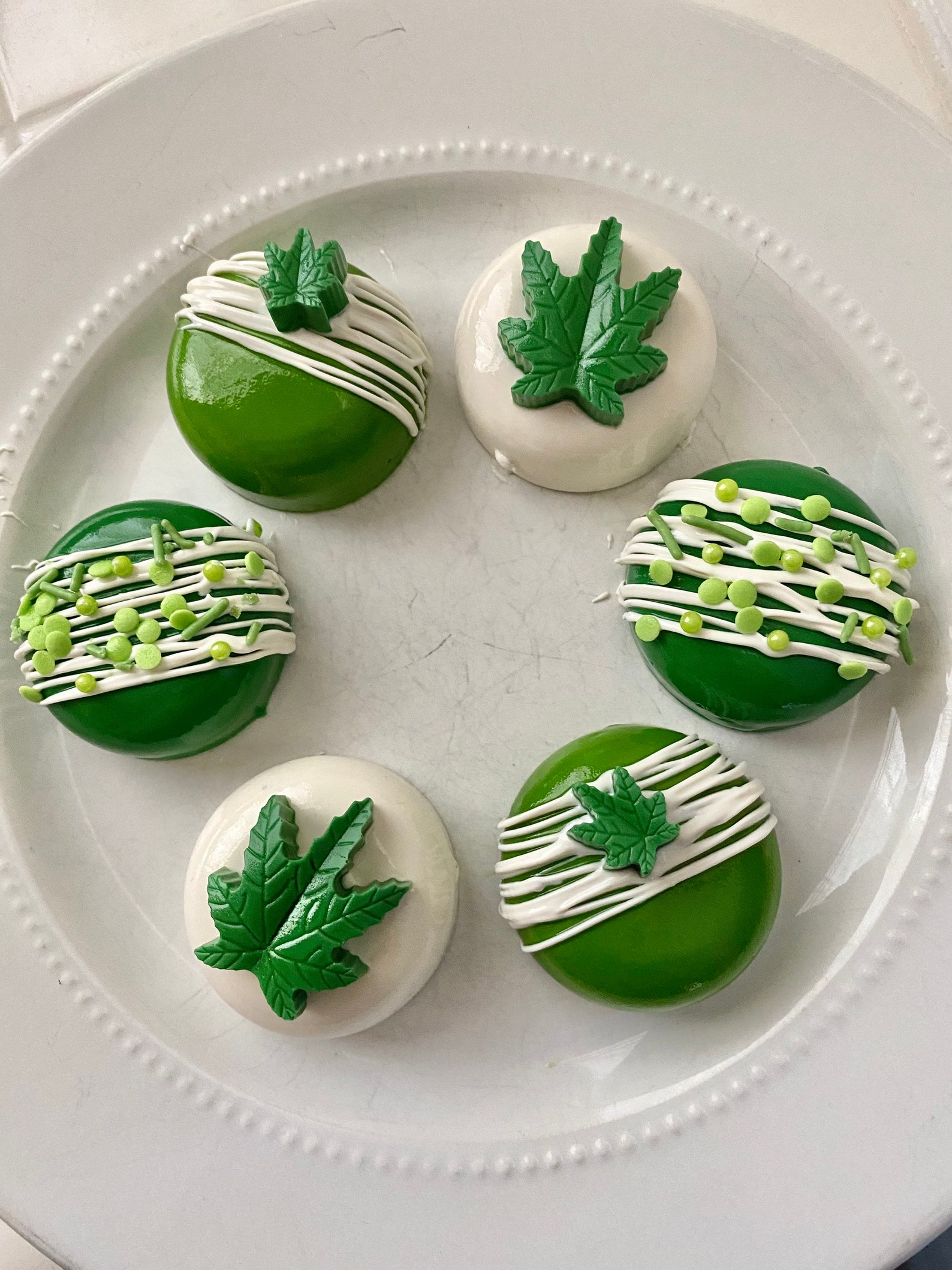 Chocolate Covered Oreo. Pot 420 Cannabis Marijuana Weed Leaf Etsy
