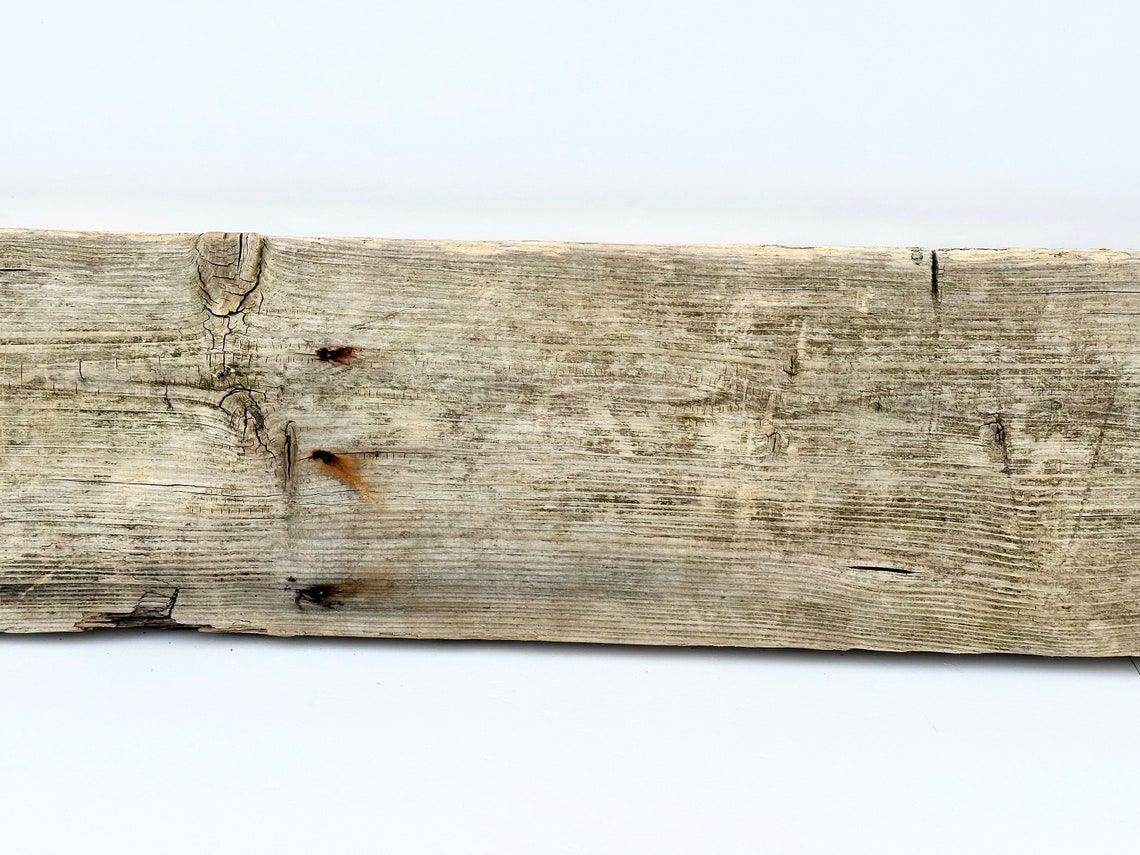 Large Driftwood Plank, Rustic Wood Shelf, Weathered Wood Plank