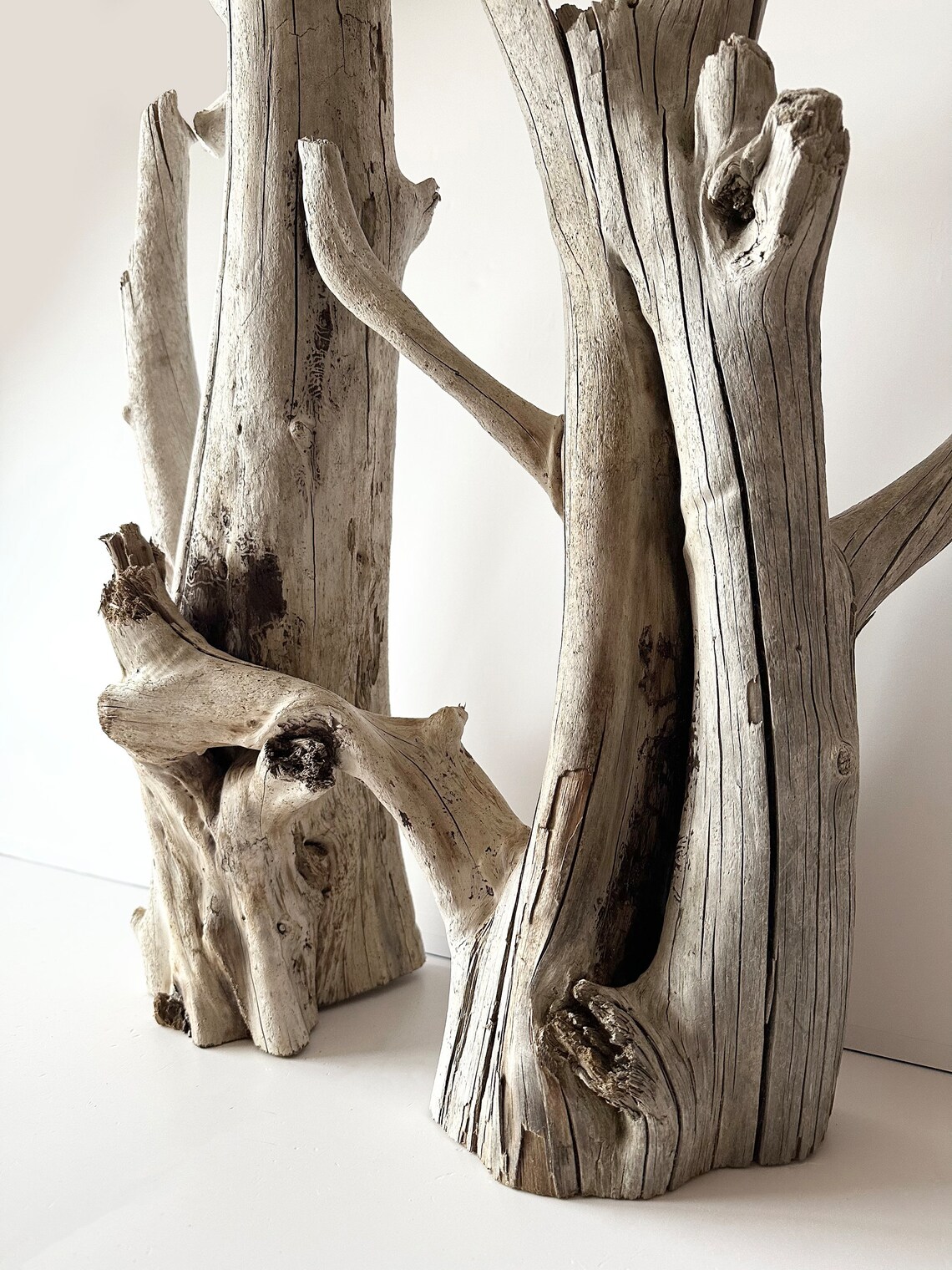 Extra Large Driftwood Aquarium, Floor Sculpture Tall, Driftwood