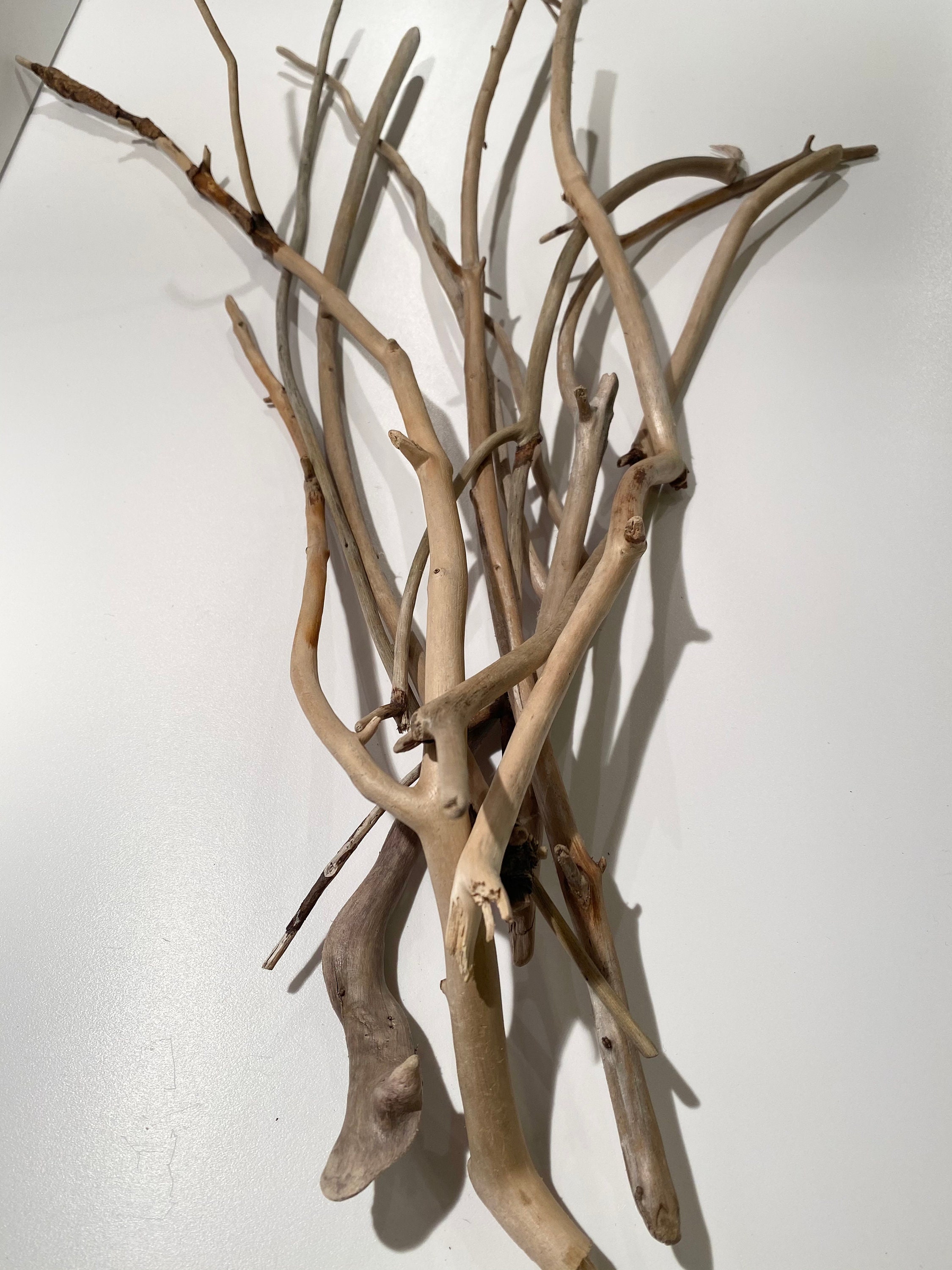 Driftwood sticks vase arrangement driftwood branches wood Etsy