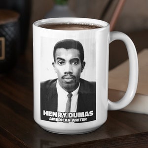 Henry Dumas Schriftsteller Poet Kaffeetasse, Black History Month, Afroamerikaner Schriftstellertasse