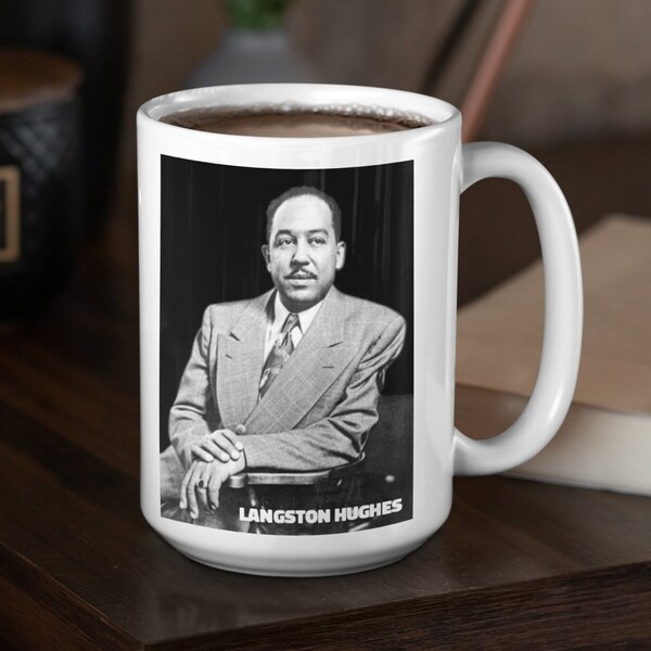 Langston Hughes Mug Harlem Renaissance Black History Mug