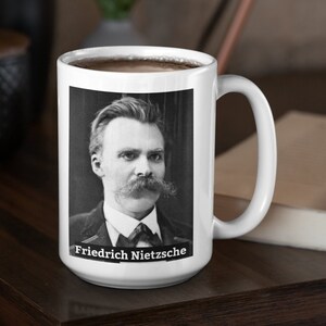 Friedrich Nietzsche German Atheist Philosopher Coffee Mug