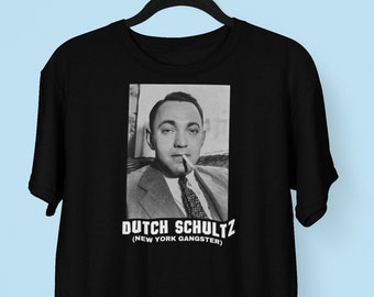 Nederlandse Schultz New York gangster tshirt, maffia T-shirts, gangster t-shirts, Nederlandse Schultz shirt, gangster tshirt, Joodse gangster shirt