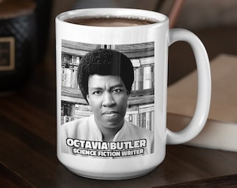 Octavia Butler Black Futurist Science Fiction And Fantasy Writer Ceramic Mug