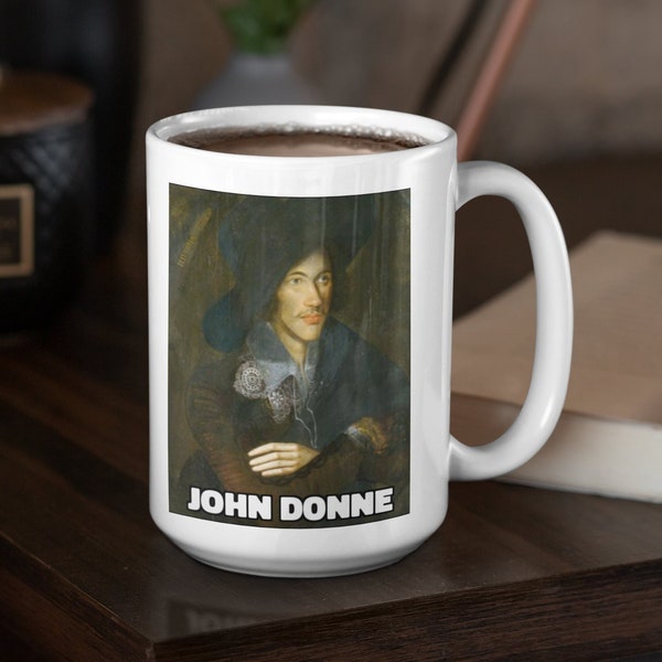 John Donne English Classic Metaphysical Poet World Literature Coffee Mug