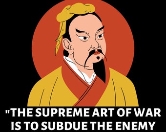 Sun Tzu Art of War Chinese Philosophy Ancient Wisdom Book Lover Quote T-shirt, Sun Tzu Shirt, Chinese Wisdom Graphic Tee
