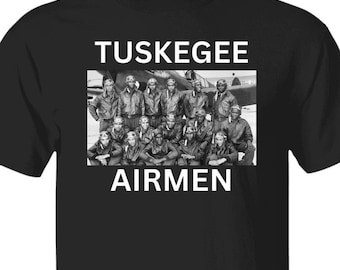 Tuskegee Airmen Red Tails World War 2 Commemorative T-shirt, Black History Month, American Heroes Tribute U.S. Army Air Forces