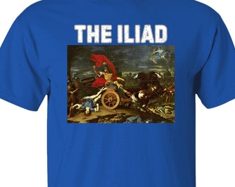 De Ilias van Homerus Oude Griekse Trojaanse oorlog Achilles en Hector T-shirt
