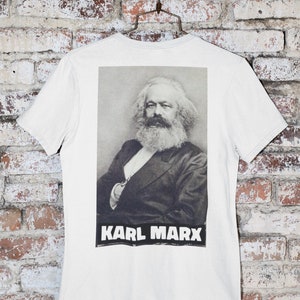 Karl Marx Communits Philosopher T-shirt Literary Portrait Socialist Revolutionary shirt G500 5.3 oz. T-Shirt